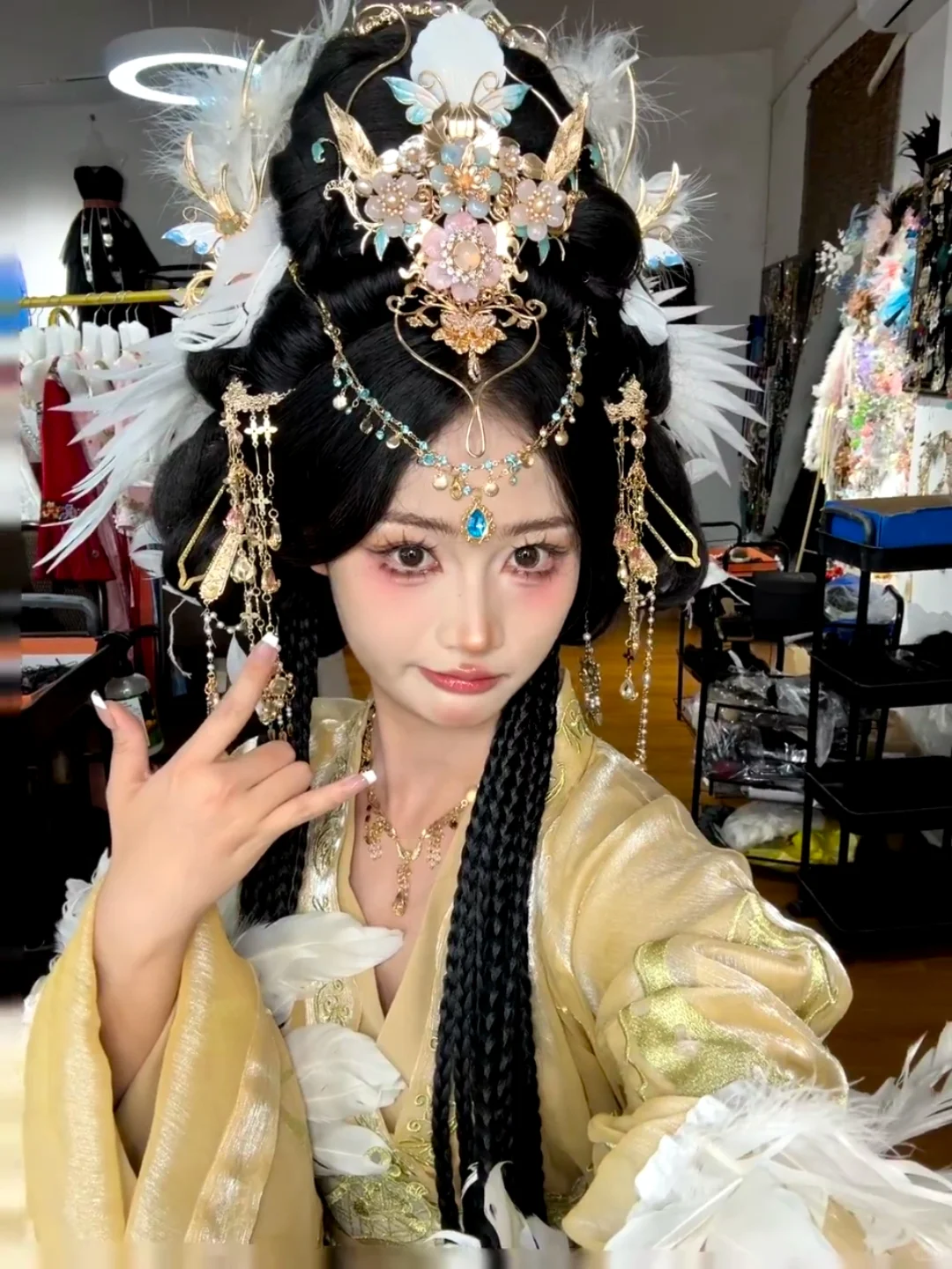 汉服模特演出一天300+