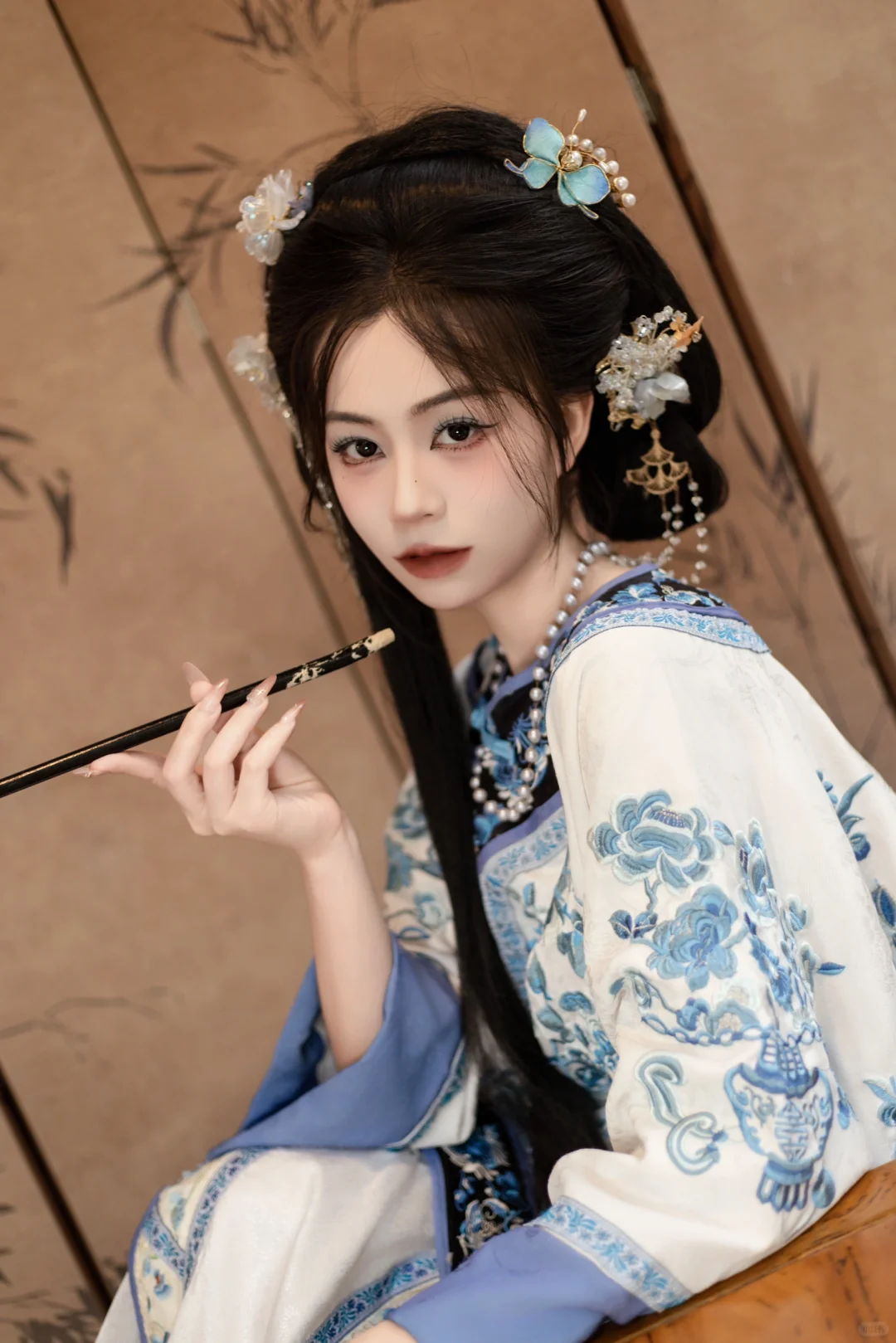 东莞汉服妆造｜清冷感清汉女