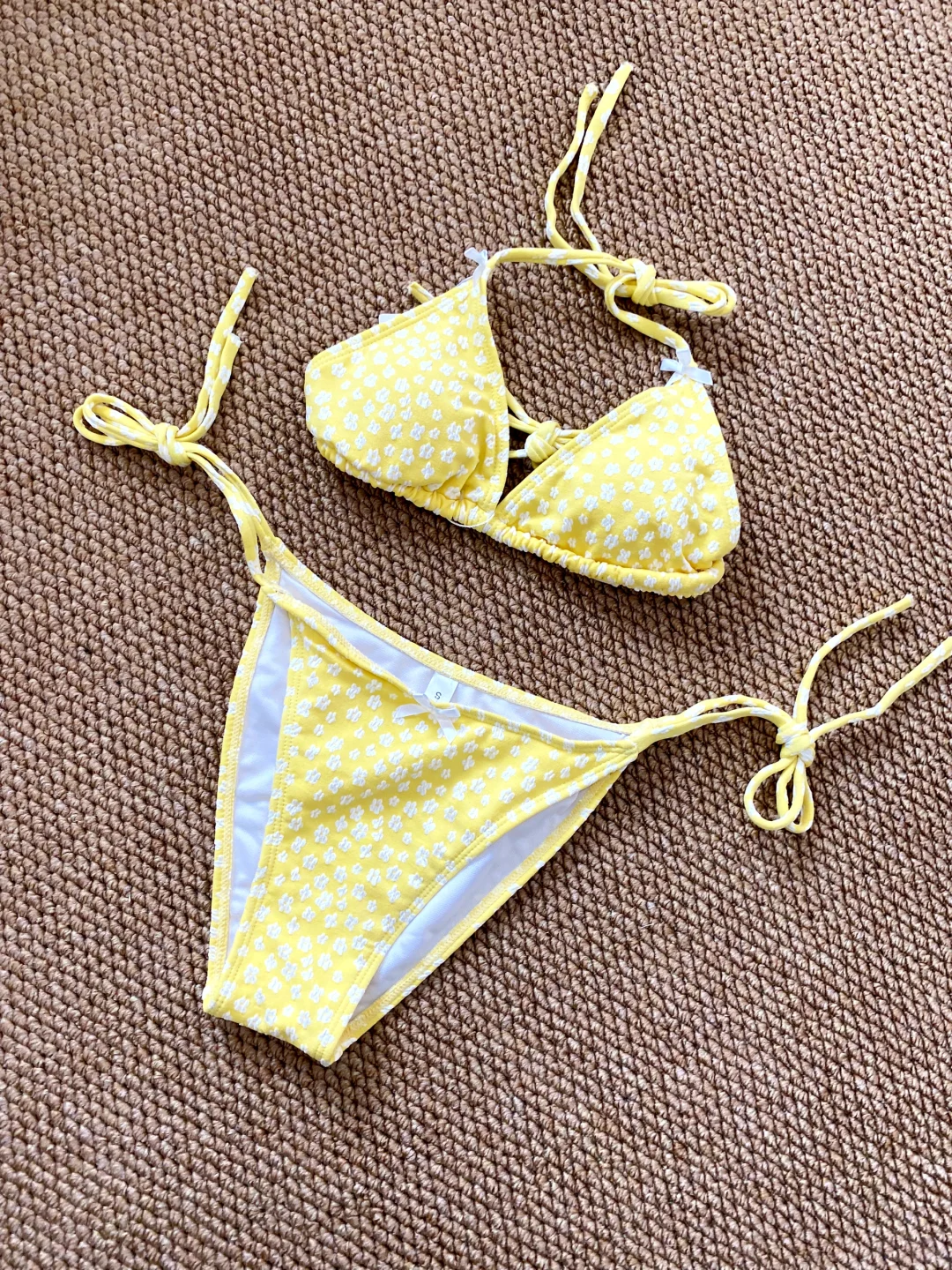 泳衣分享、小清新黄色系、度假必备👙