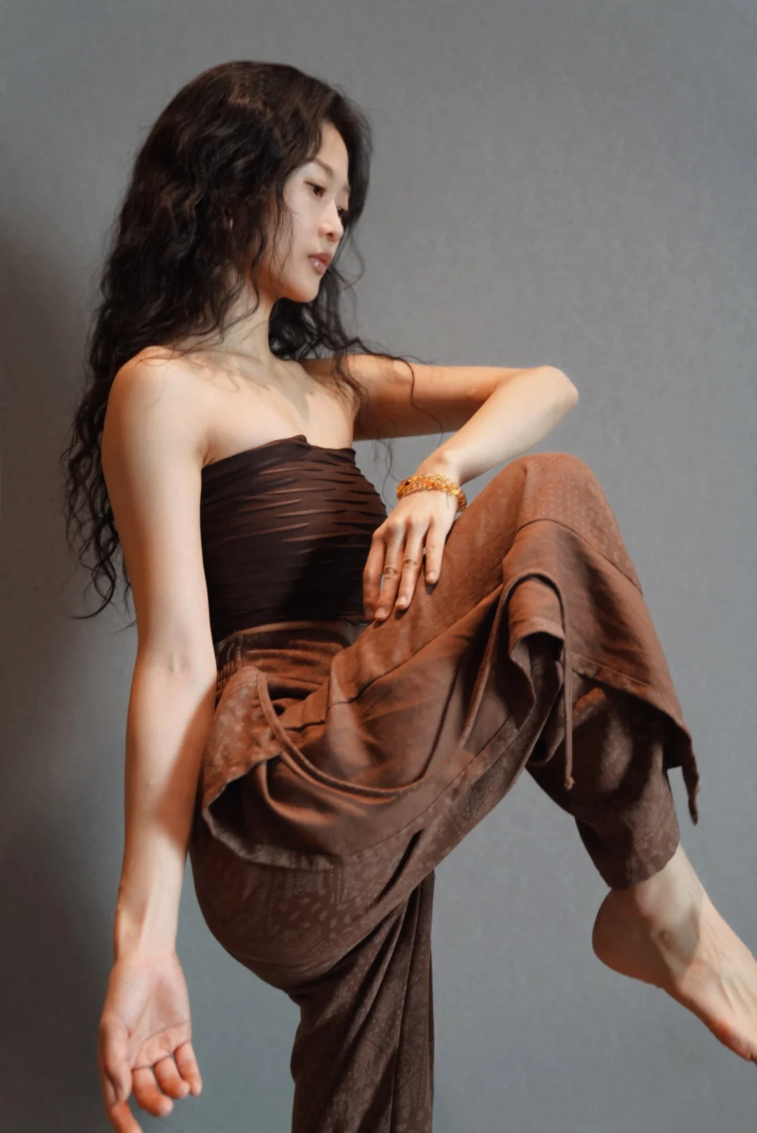 瑜伽服｜这套小众疗愈风的瑜伽服好好看哇
