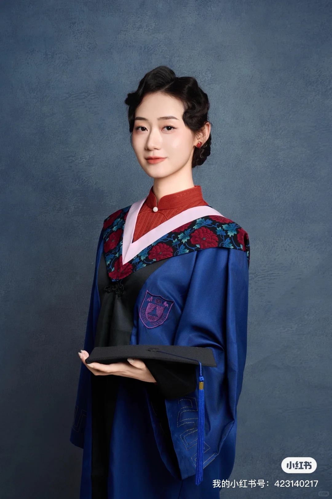 金陵民国女学生的旗袍毕业照