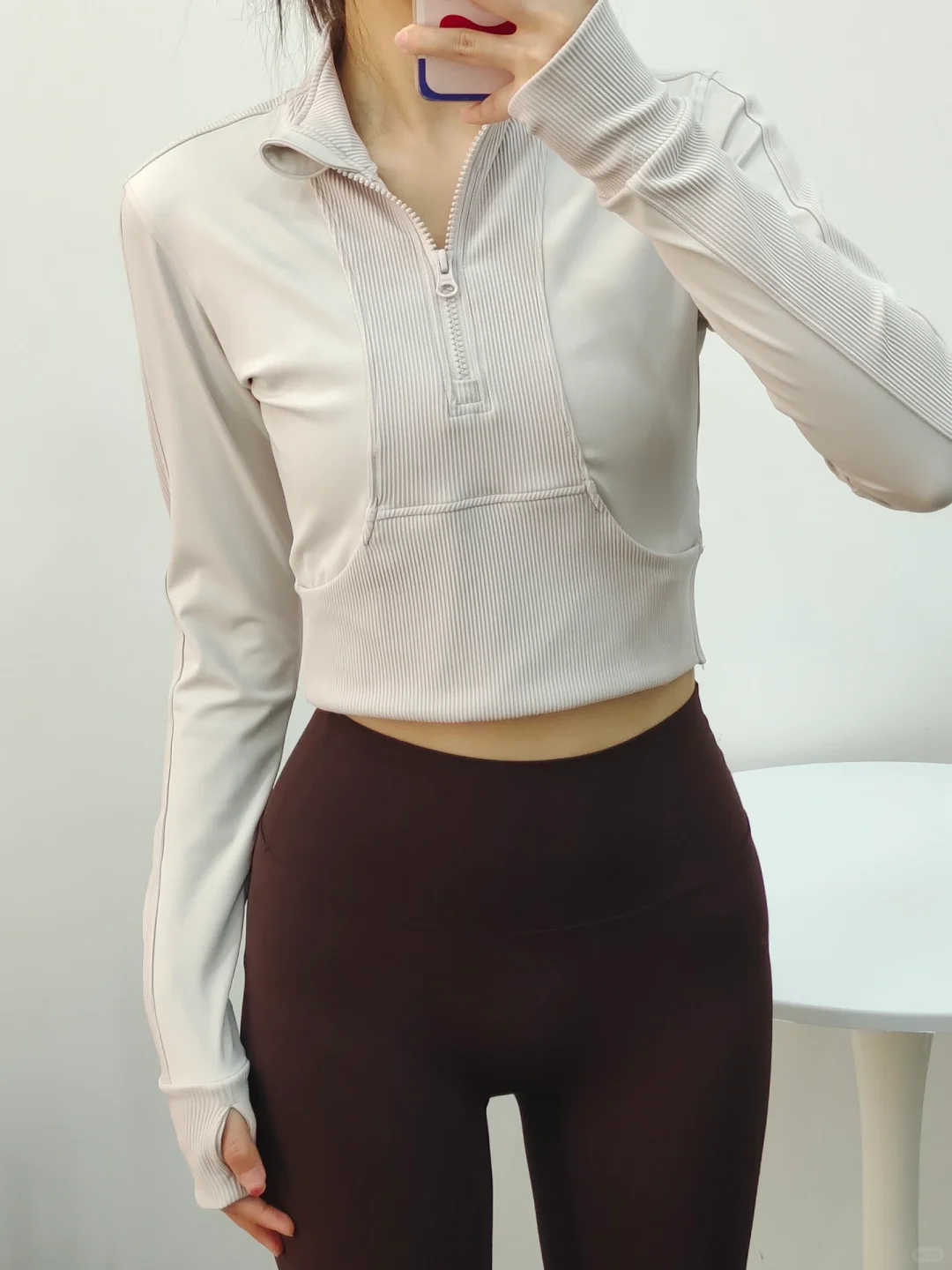 这显身材的瑜伽服我能劝一个是一个啦！🙈