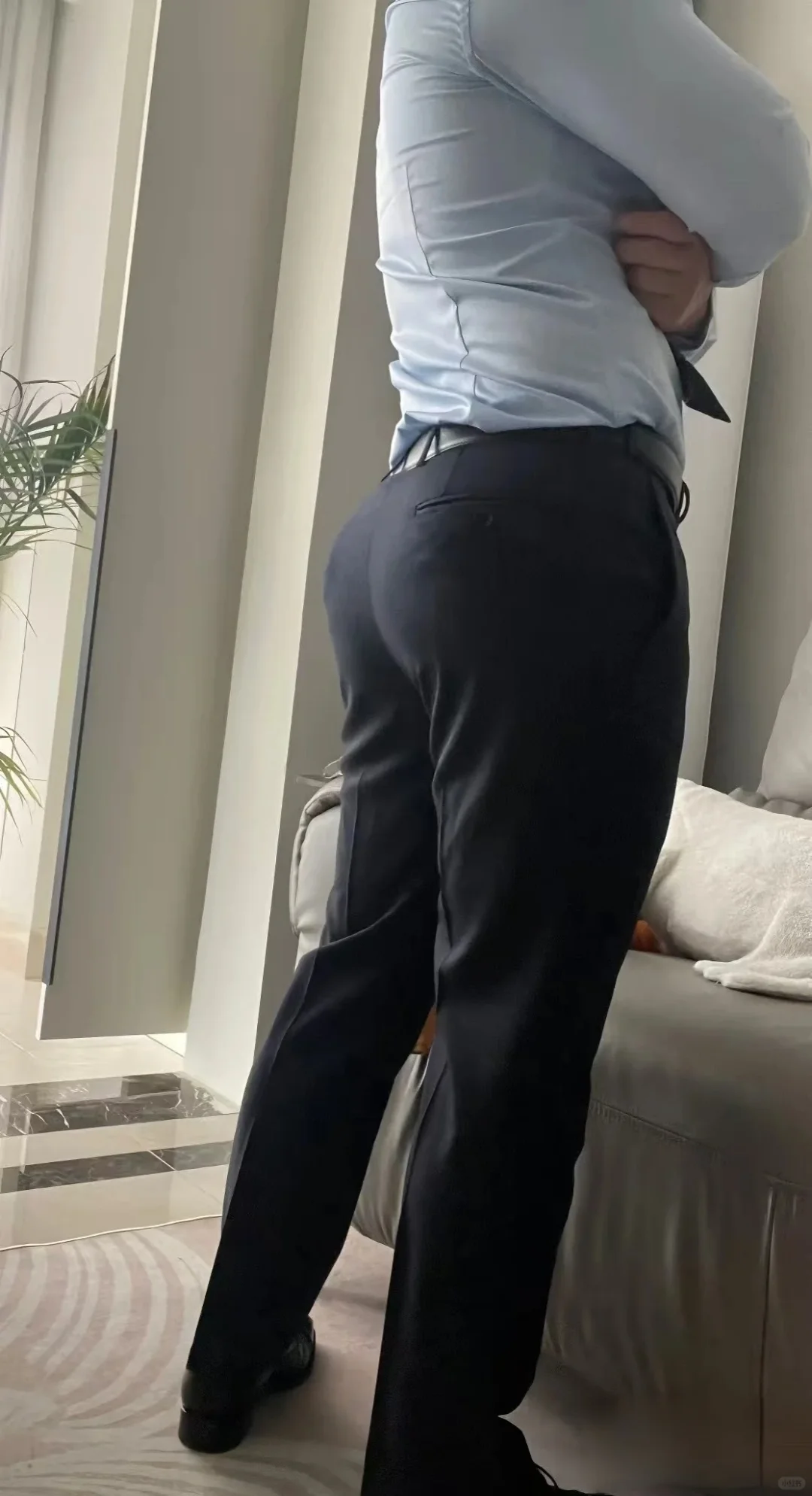 修长的体型迷人的身材