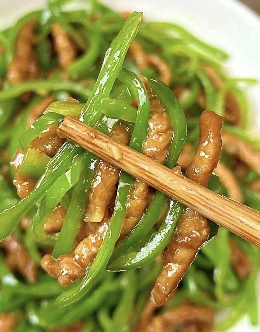 🔥尖椒肉丝｜香辣过瘾的下饭神器✨