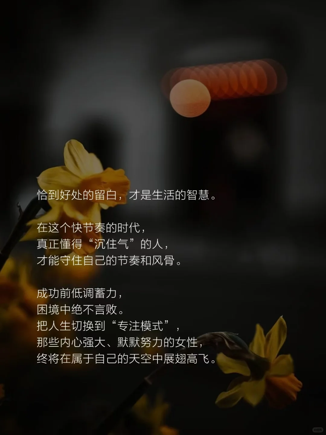 女人的顶级智慧：沉住气，藏锋芒，守节气