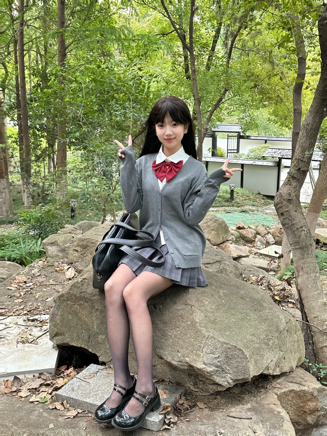 好天气来点jk～天气太好！🤍