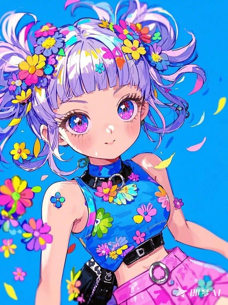 可爱女孩来咯～ AI绘画来喽！
