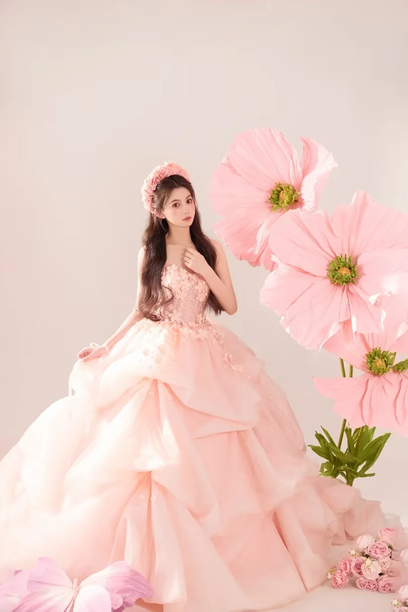 花仙子写真🌸粉色系少女的浪漫梦境🌸