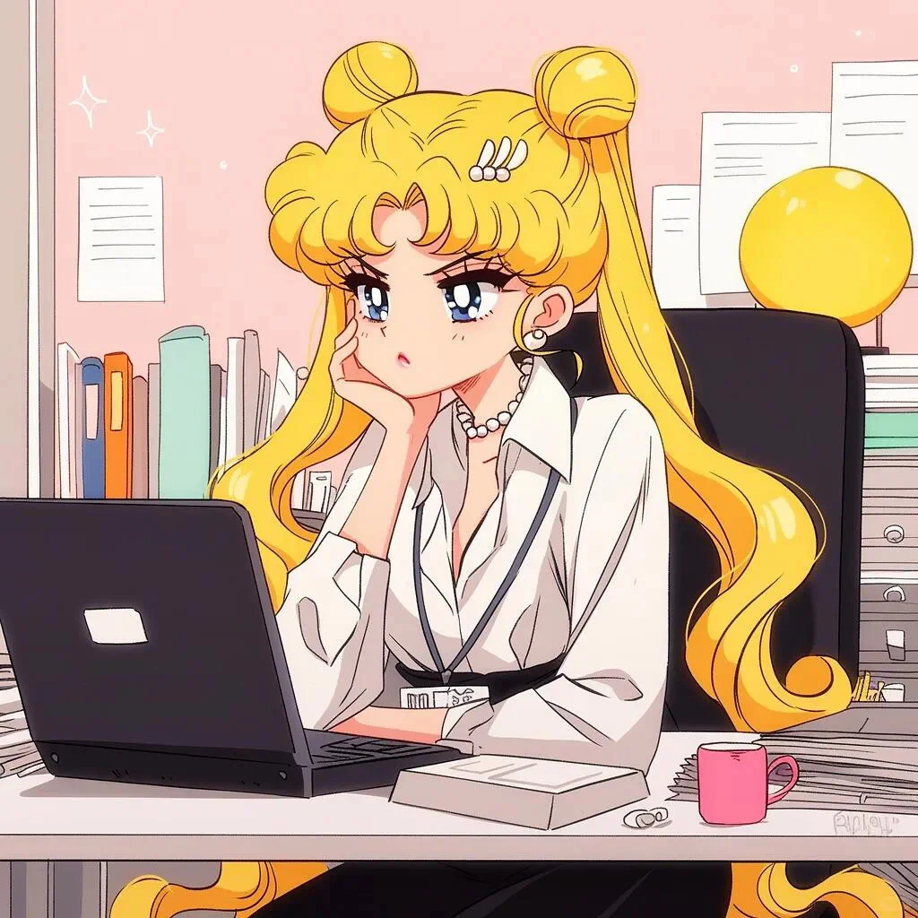 美少女ღ 申请成为你的工作头像