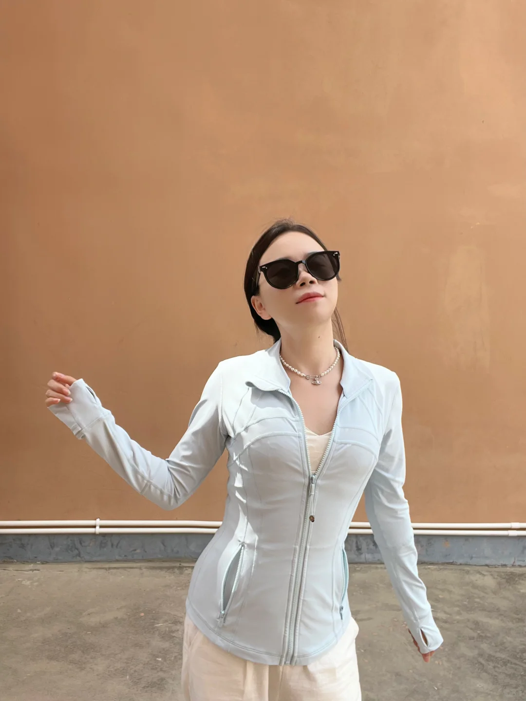 ootd 夏日极简穿搭 瑜伽服可太好穿了