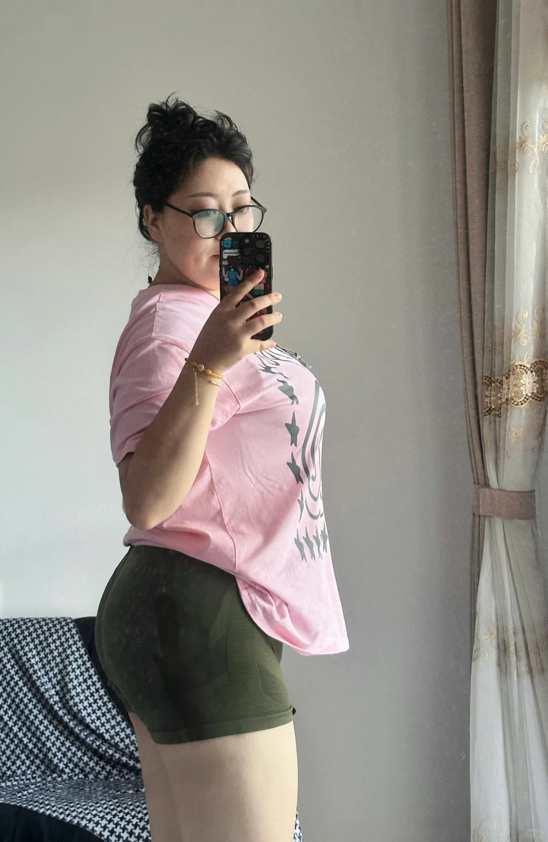 超爱我的粗腿！