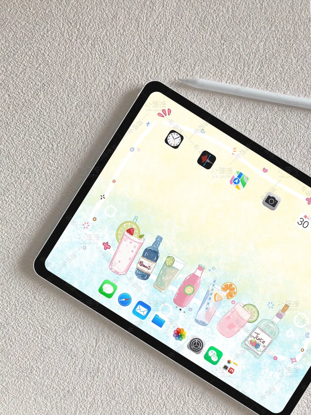 汽水味的夏天｜iPad壁纸✨ 夏天的味道[仙女R]