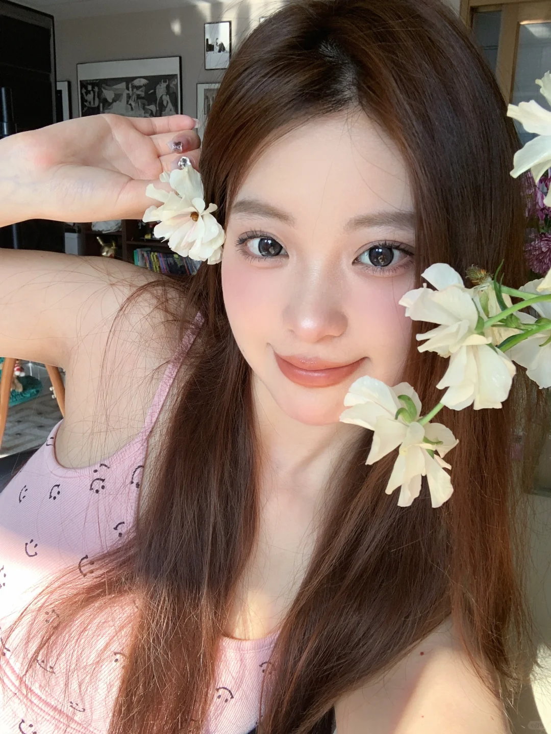 听说2025适合用点带花的头像🌸