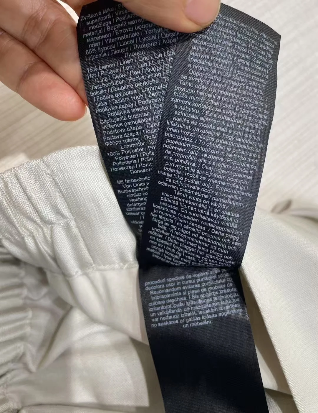 捡漏！出口 欧洲单 高端设计感棉麻休闲套装