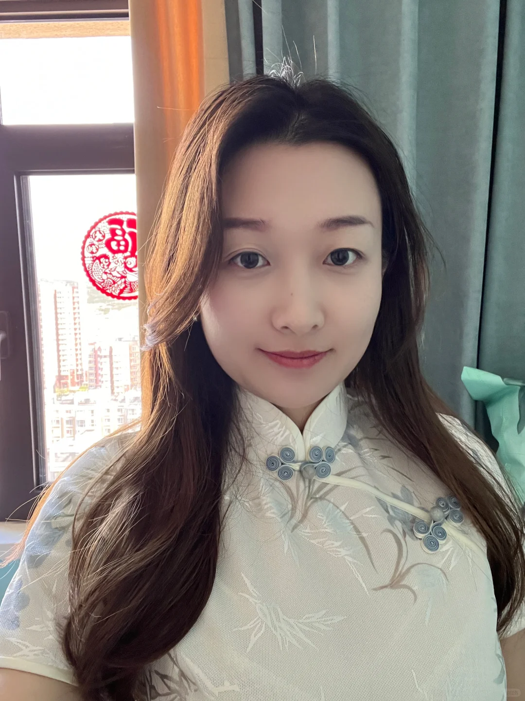 三十岁第一次穿旗袍