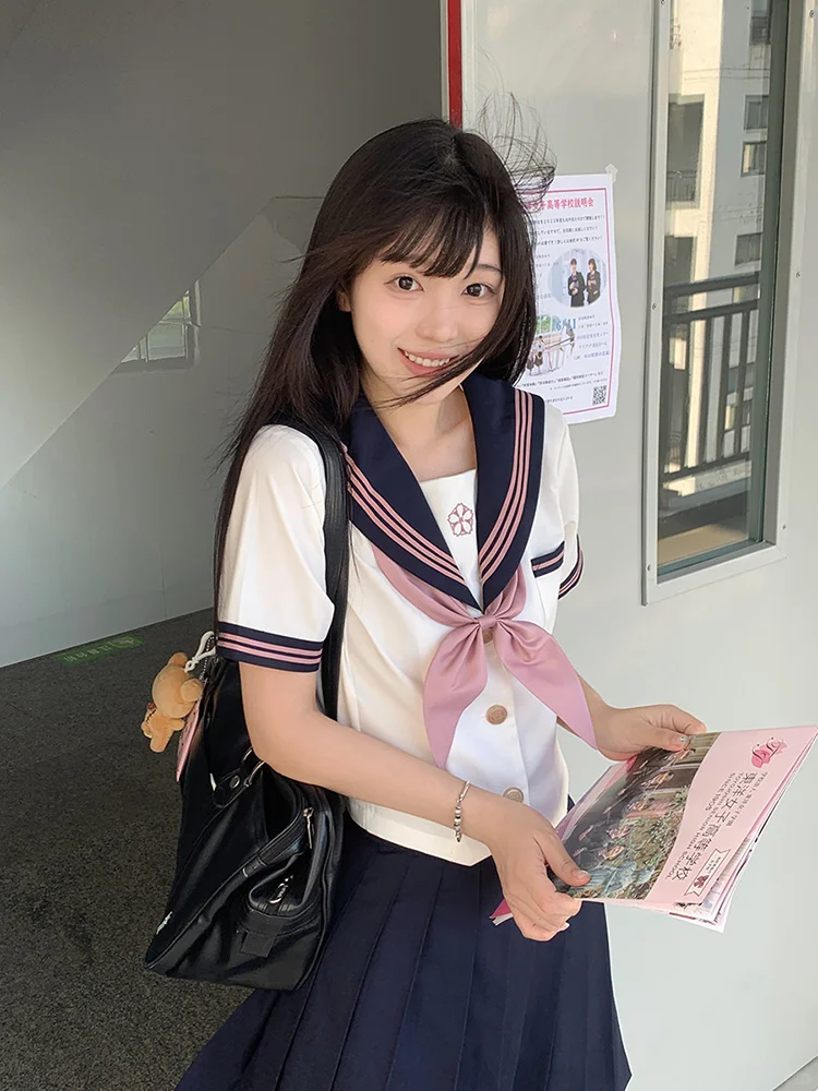 春町原创日系水手服jk制服裙夏季短袖学院