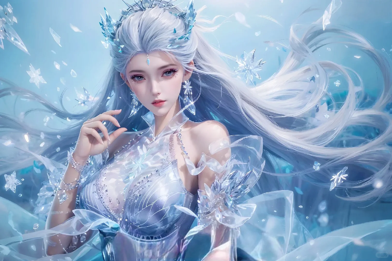 魂技自创——冰天雪女