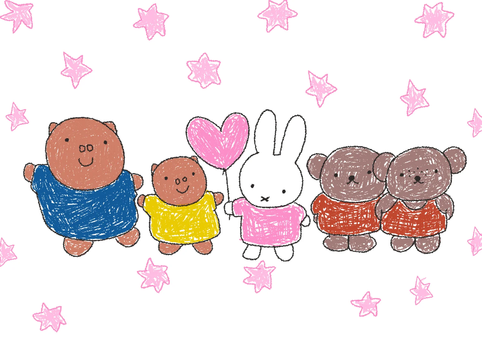 Miffy米菲兔可爱ipad/电脑壁纸