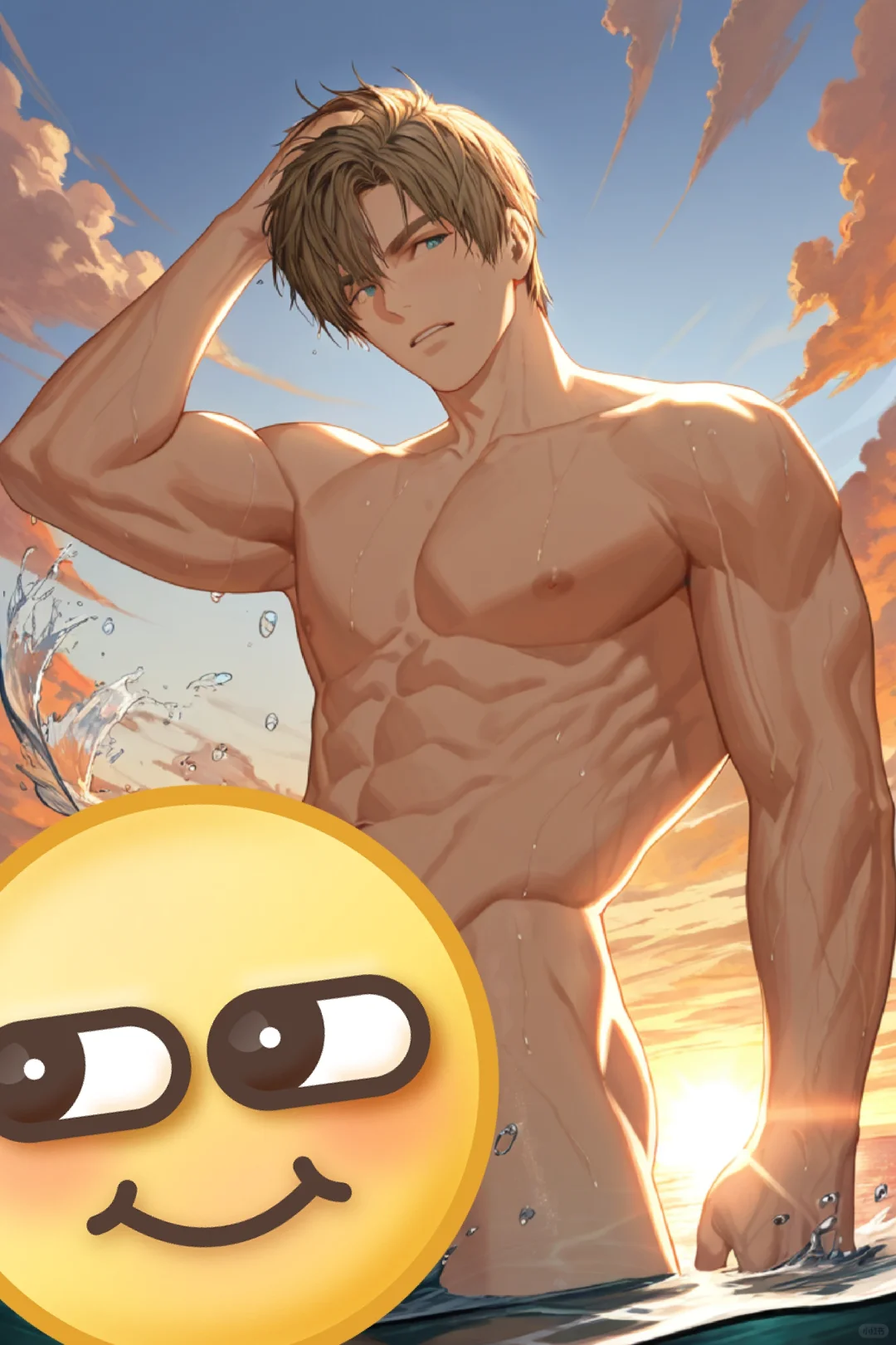 来一起游泳吧！