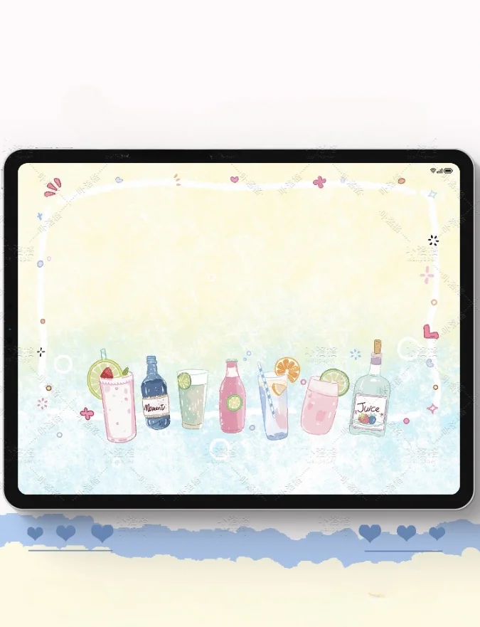 汽水味的夏天｜iPad壁纸✨夏天的味道[仙女R