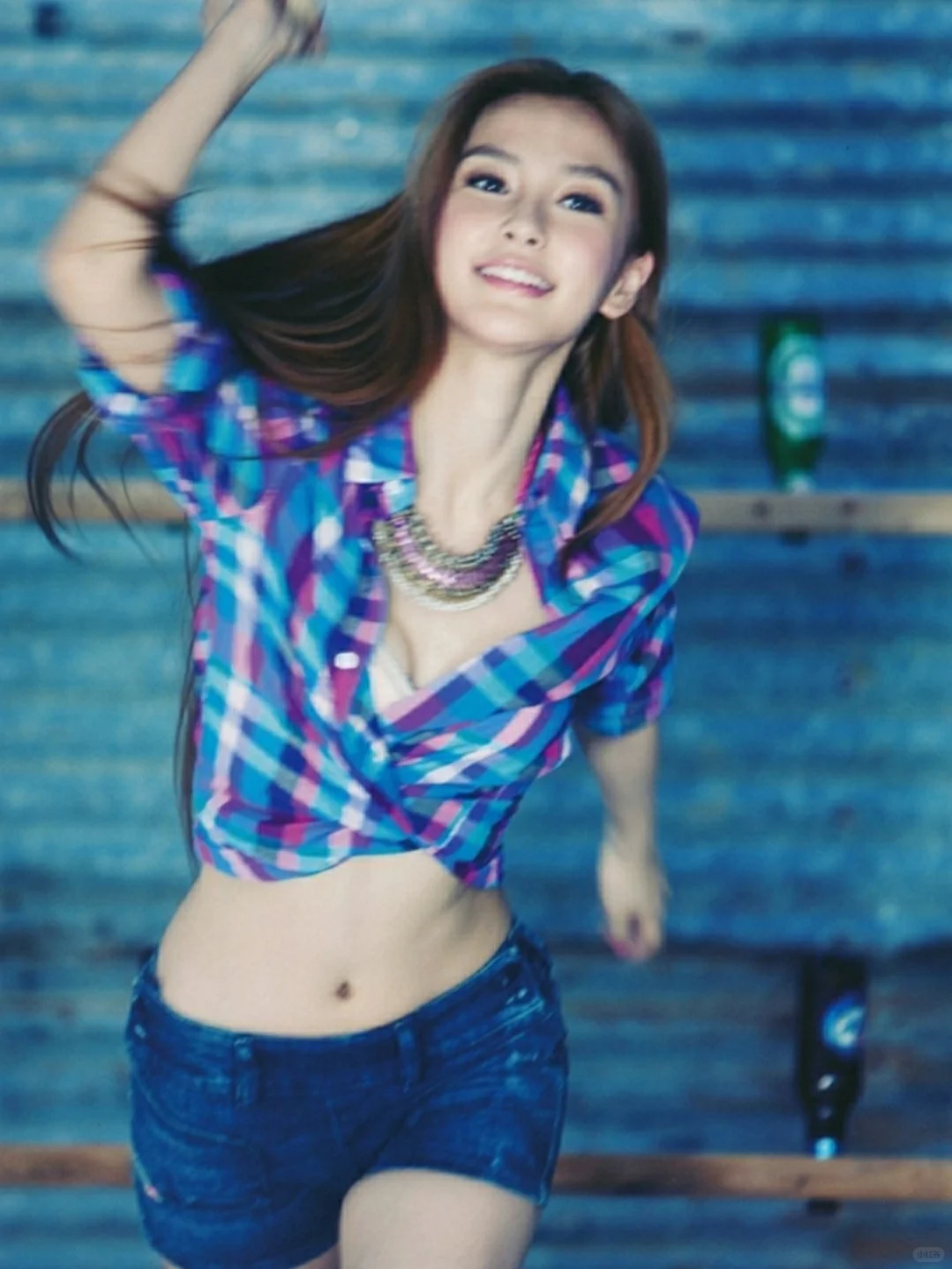 嫩模时期的Angelababy “yyds”