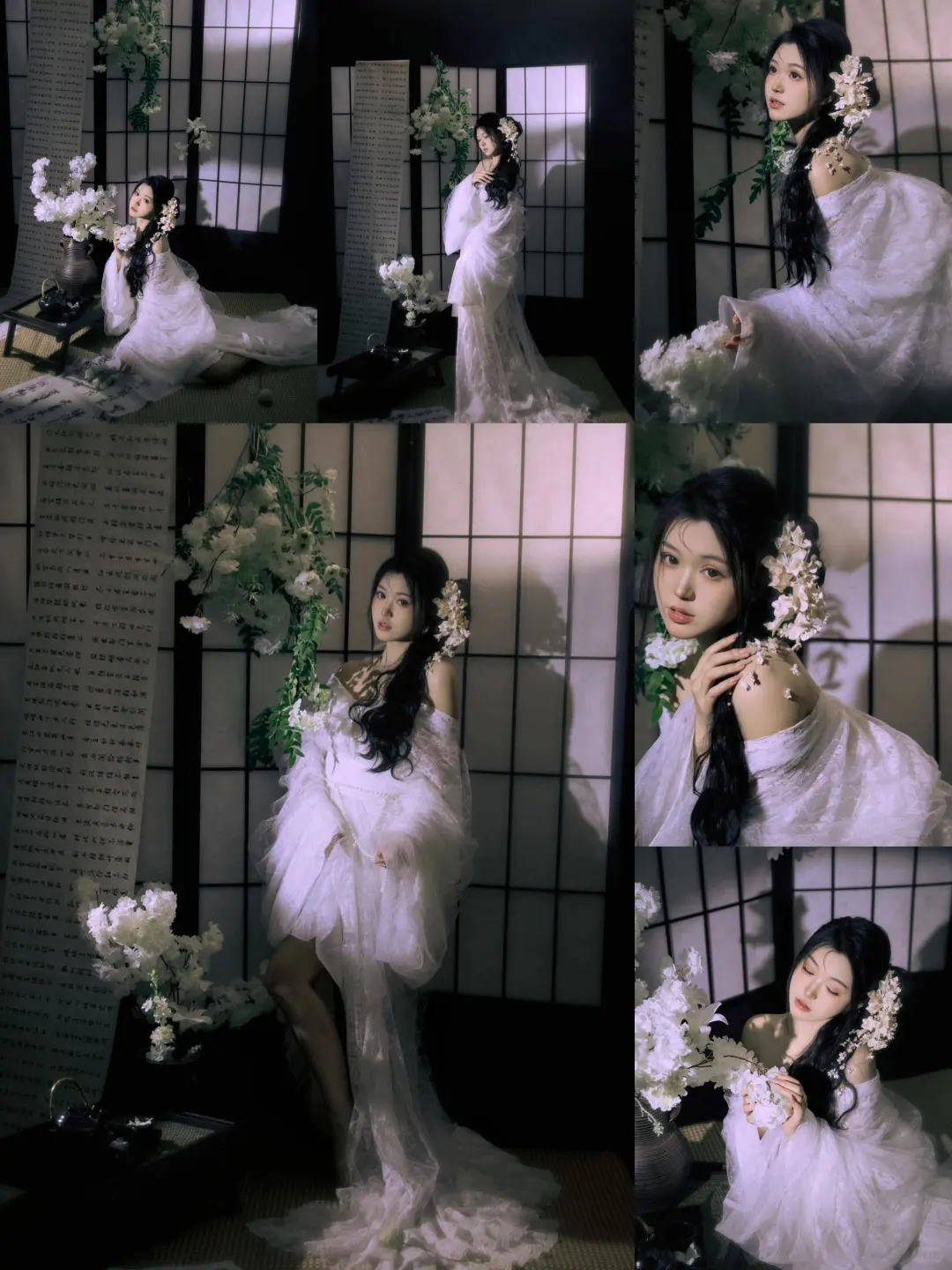 清冷古风写真|她像是水墨画里的清冷美人