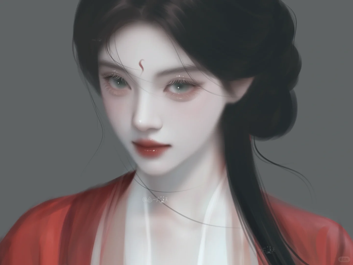 浅画一只好美的妖