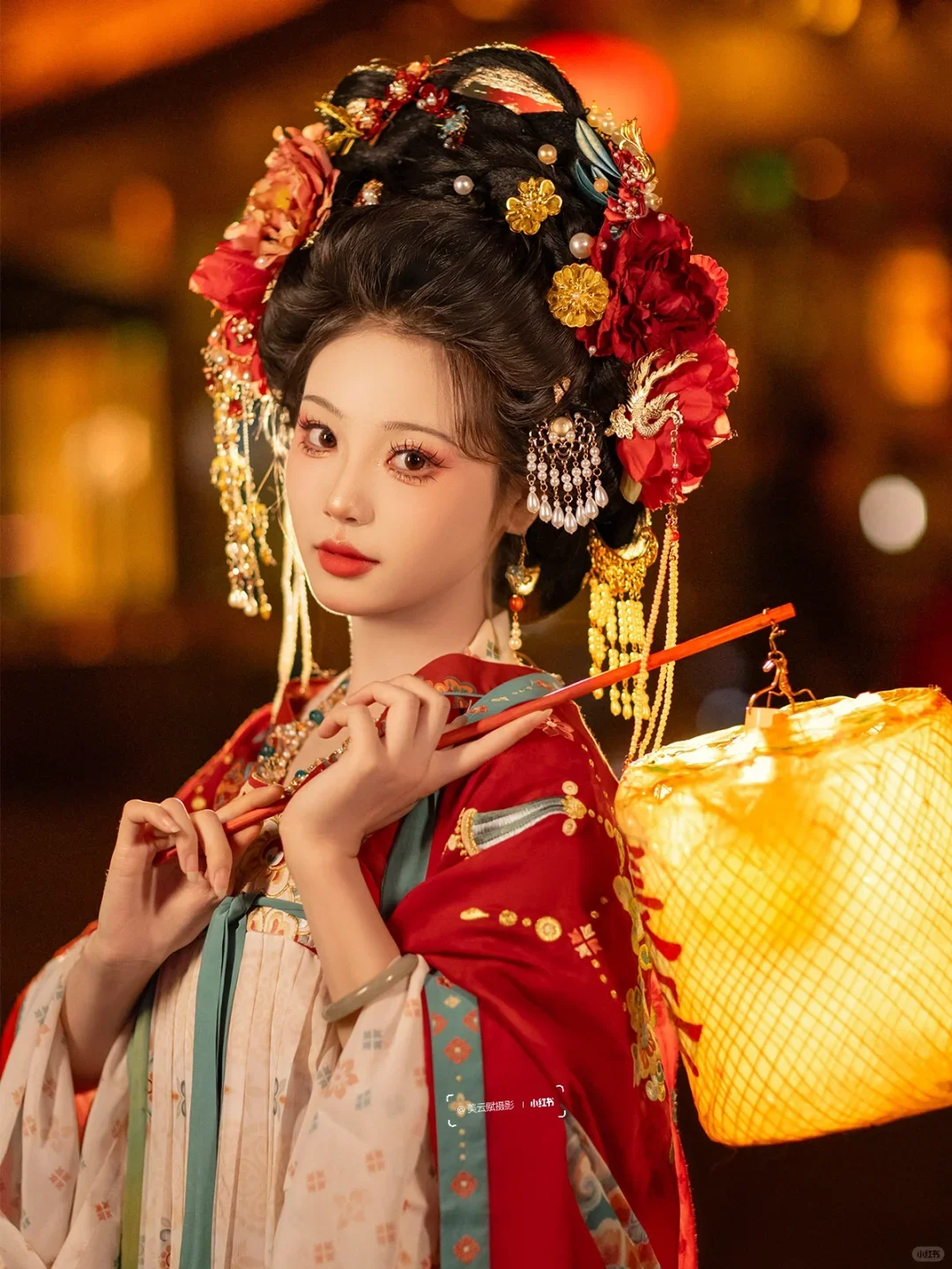 救命！这套妆造让我在大唐不夜城被围观拍照