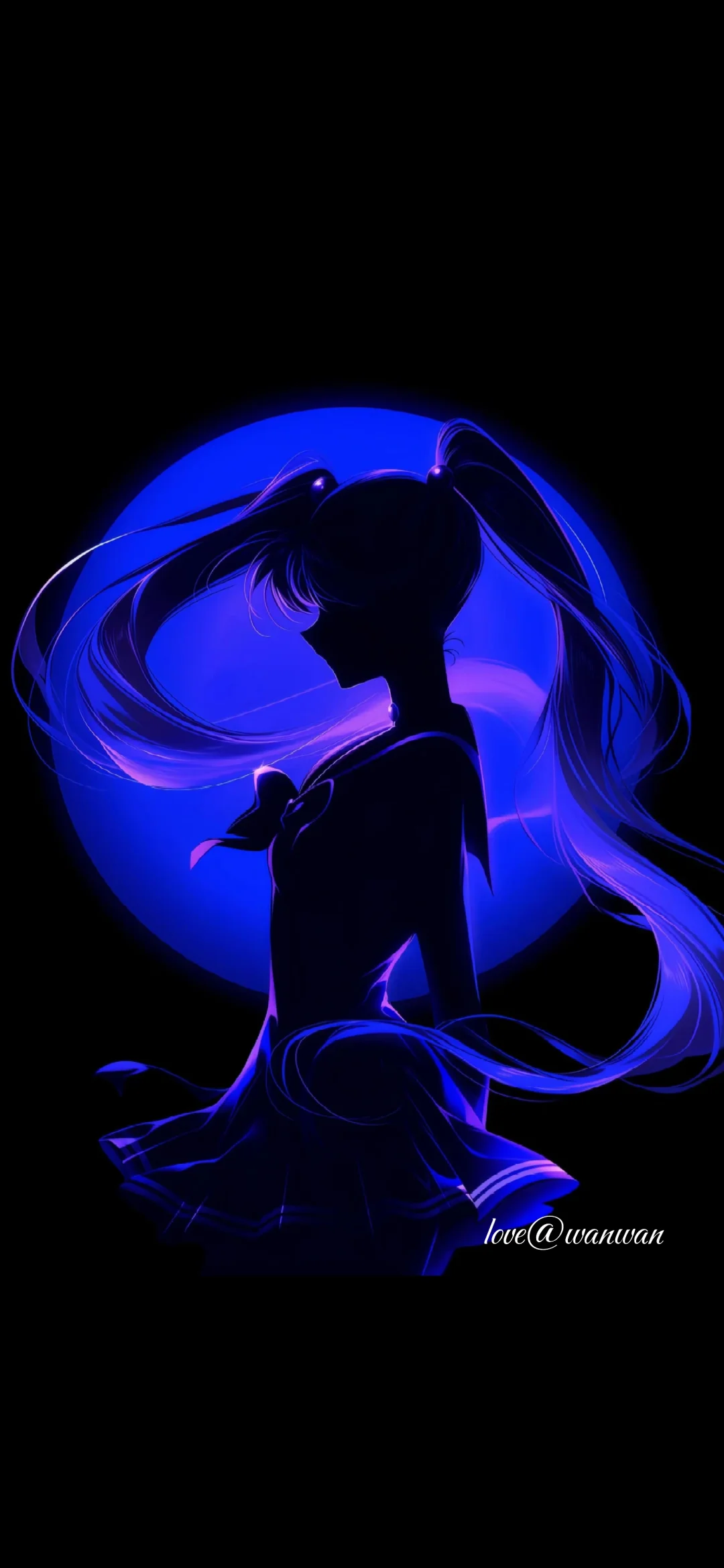 暗夜精灵｜美少女战士全屏壁纸