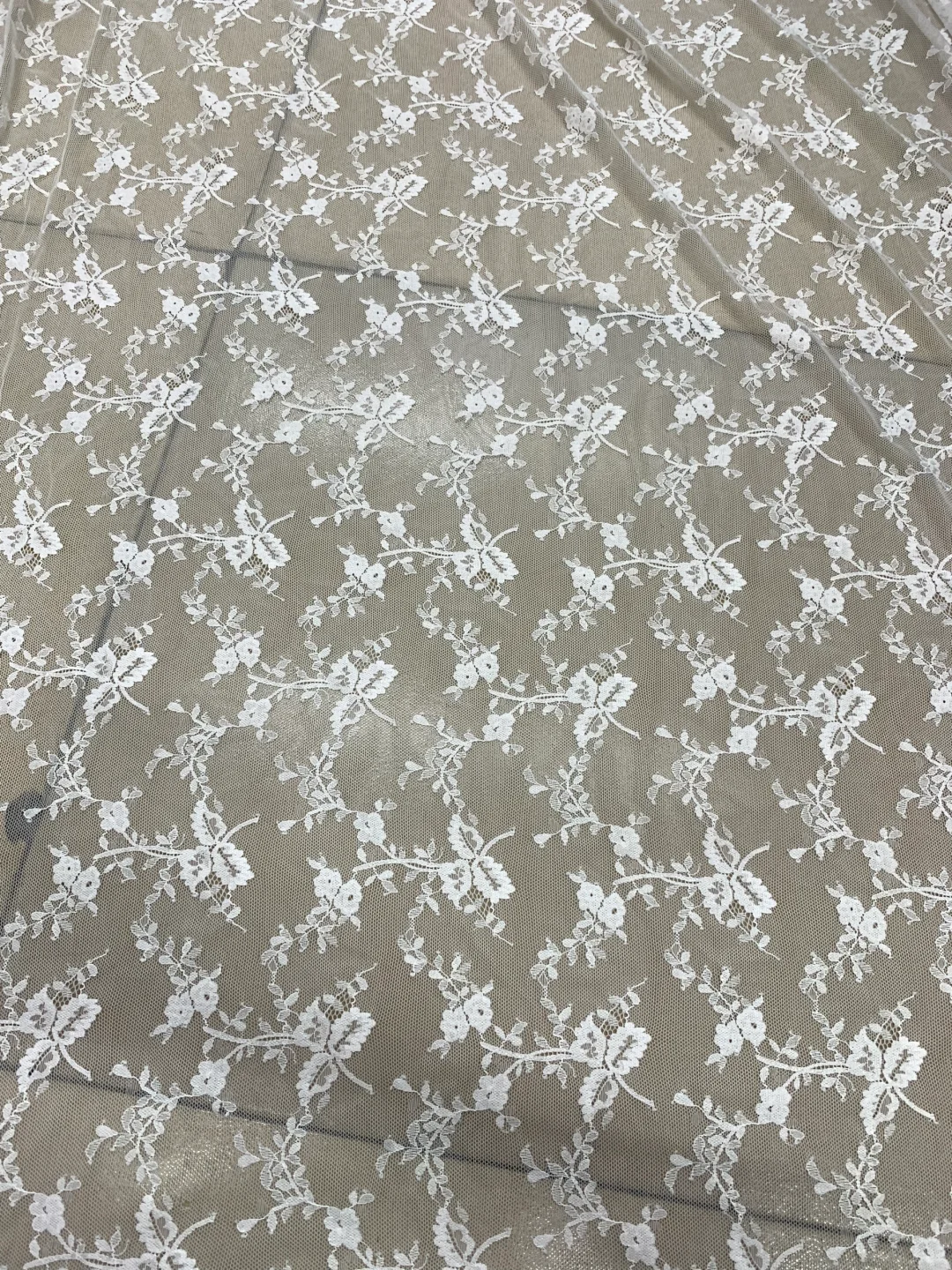 春夏轻薄小清新蕾丝面料～