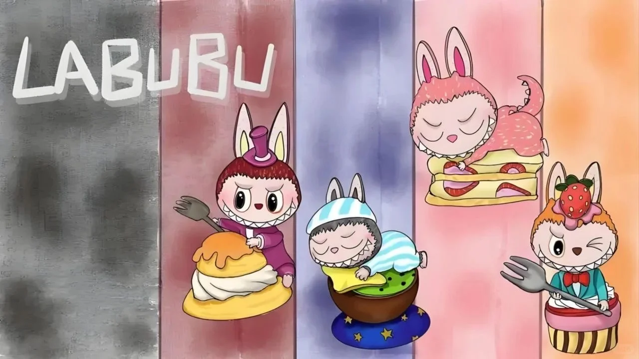 泡泡玛特｜labubu电脑壁纸