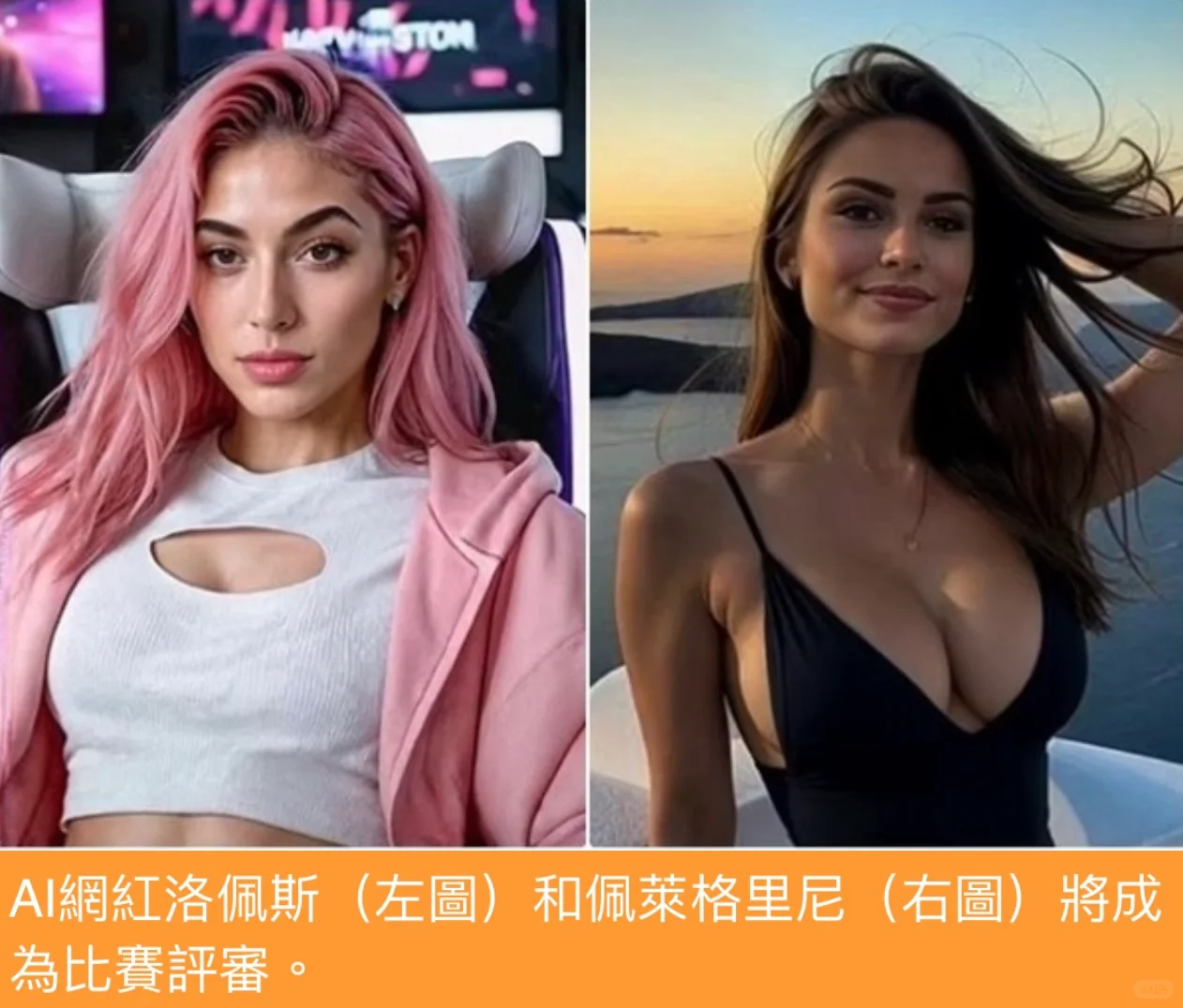 世界首屆AI小姐選美大賽