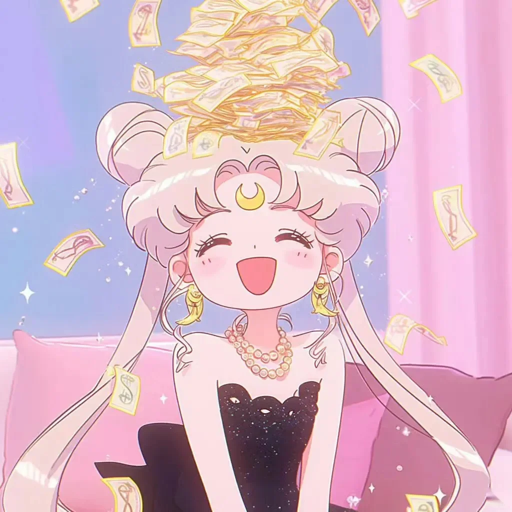 美少女战士暴富好运头像