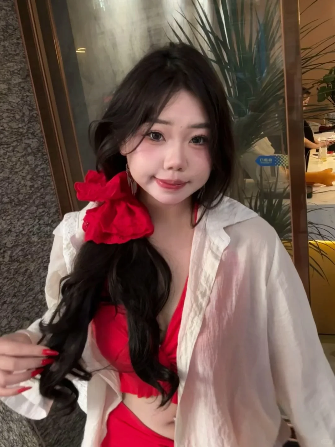 160斤度假这么穿也太好看了吧