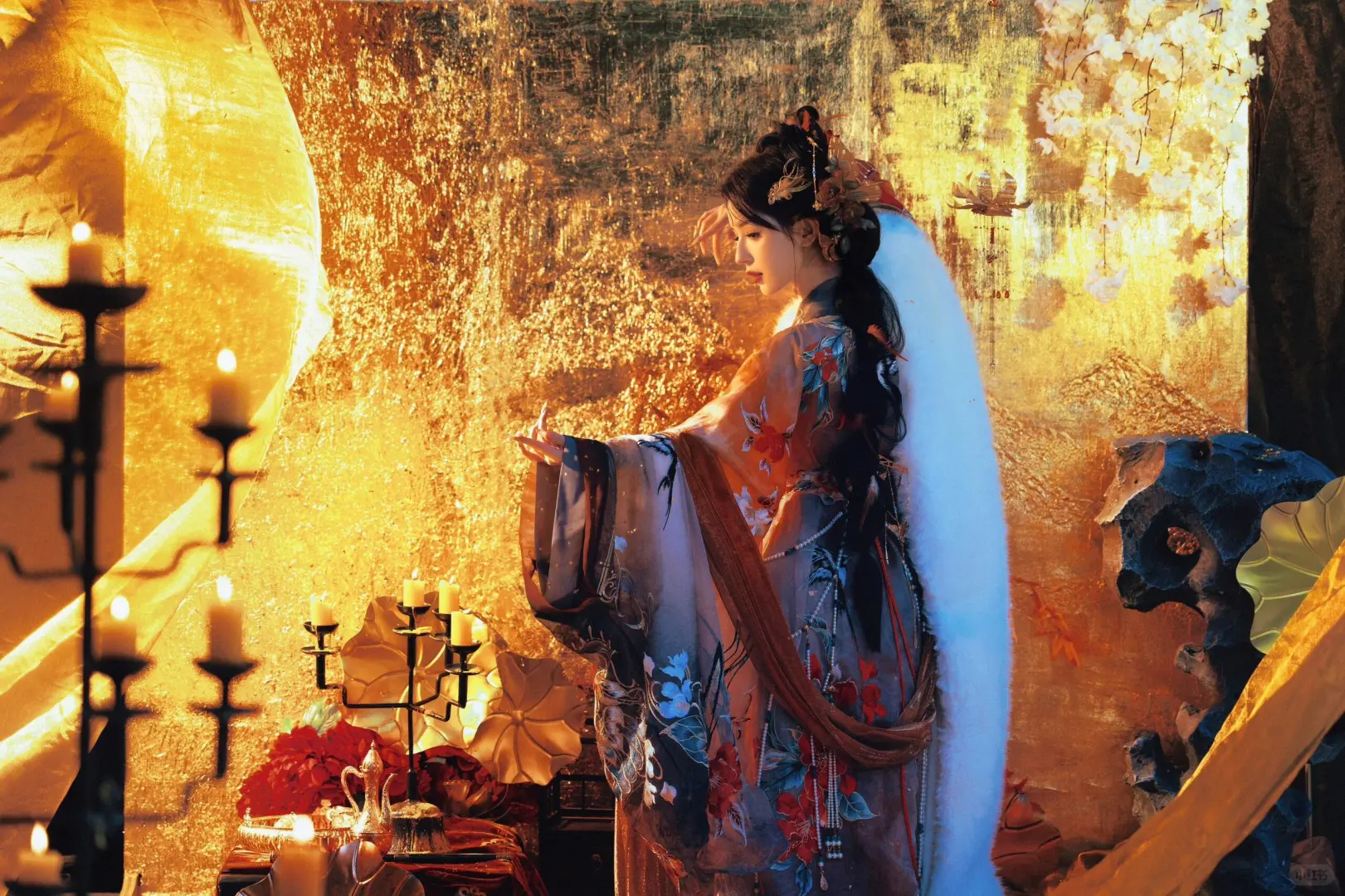 【哈妮克孜·夜宴美人图】蝶妖美学天花板