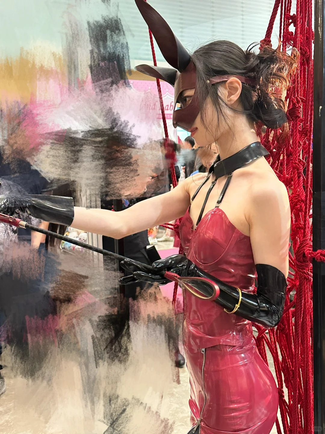 记录上海API展会十大必拍女模特