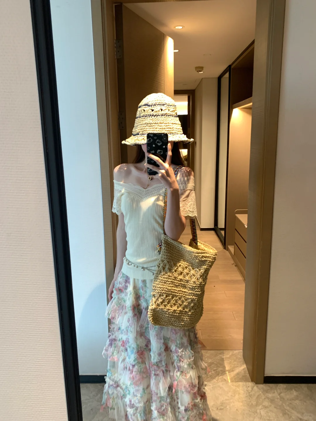 买到了超满意的碎花裙！！！