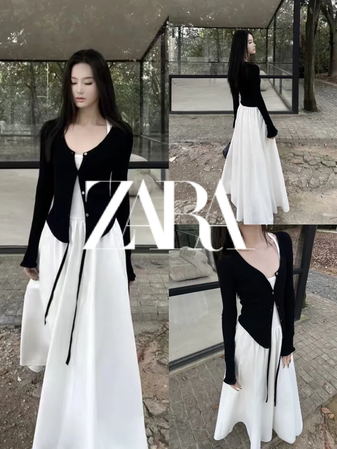 月薪3k轻松拿下❗️Zara白月光连衣裙59💰