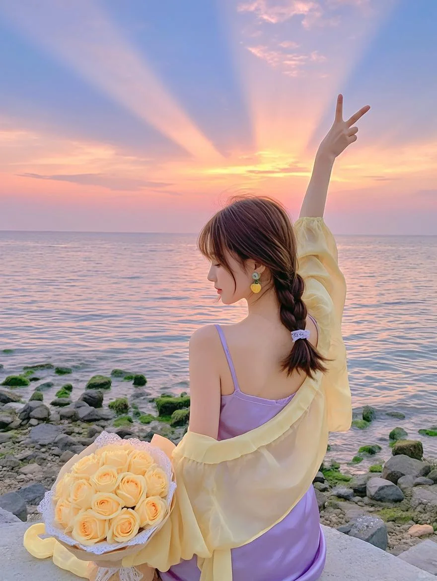 浪漫与海是同一种感觉♥️