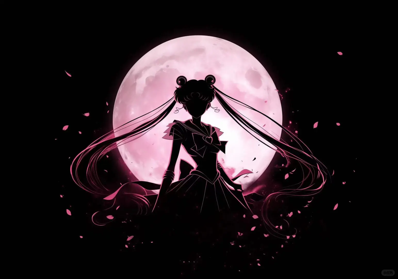 黑粉系配色｜美少女战士||代表爱与正义