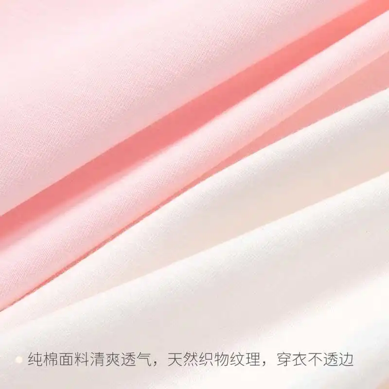 🌈轻薄透气，纯棉呵护娇嫩肌肤