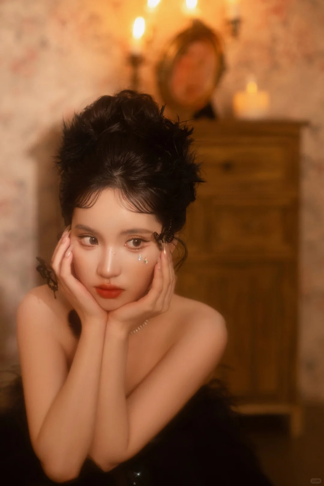 举手投足间如黑天鹅般优雅📸贺州约拍