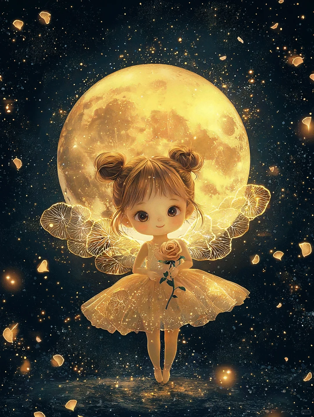 愿温柔月光照亮你的远方