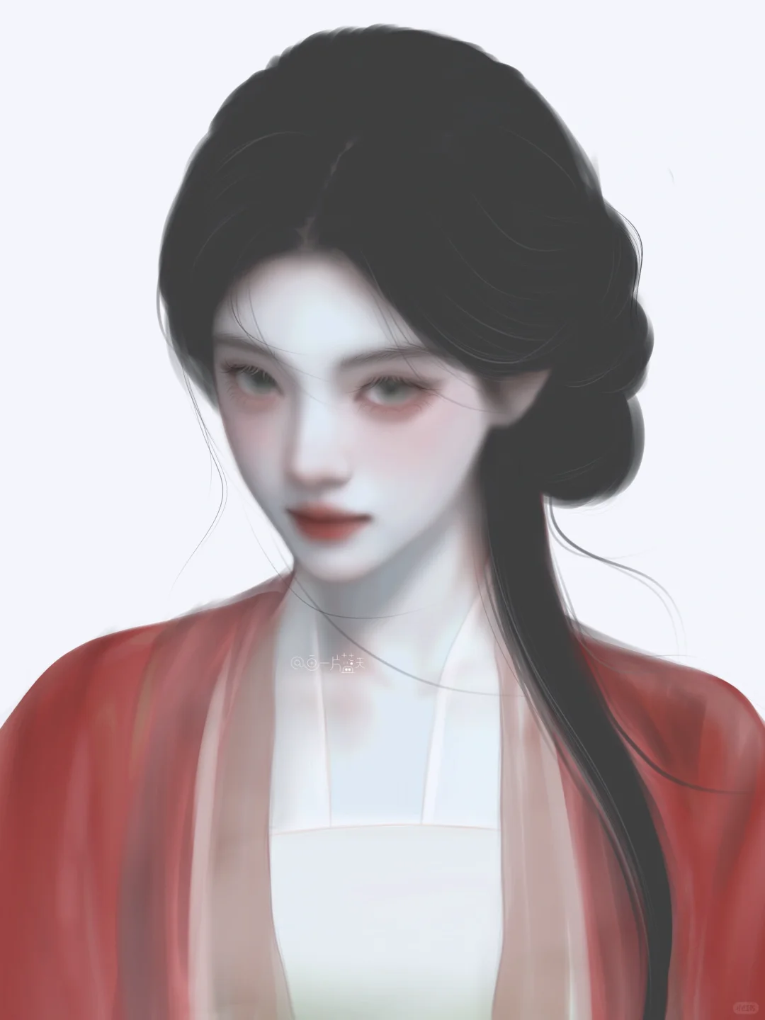 浅画一只好美的妖