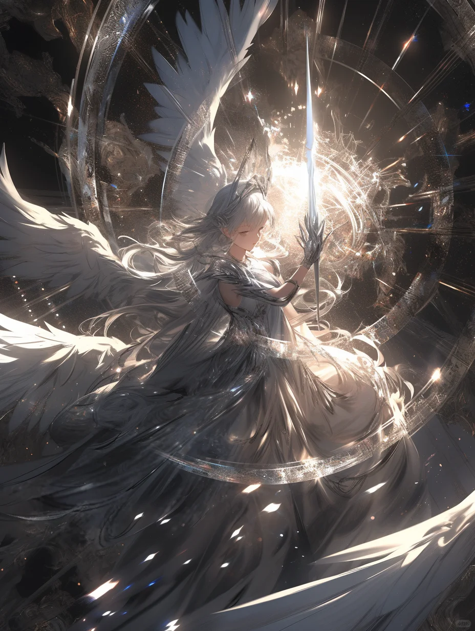 Ai绘画 | "光辉女神的苏醒"