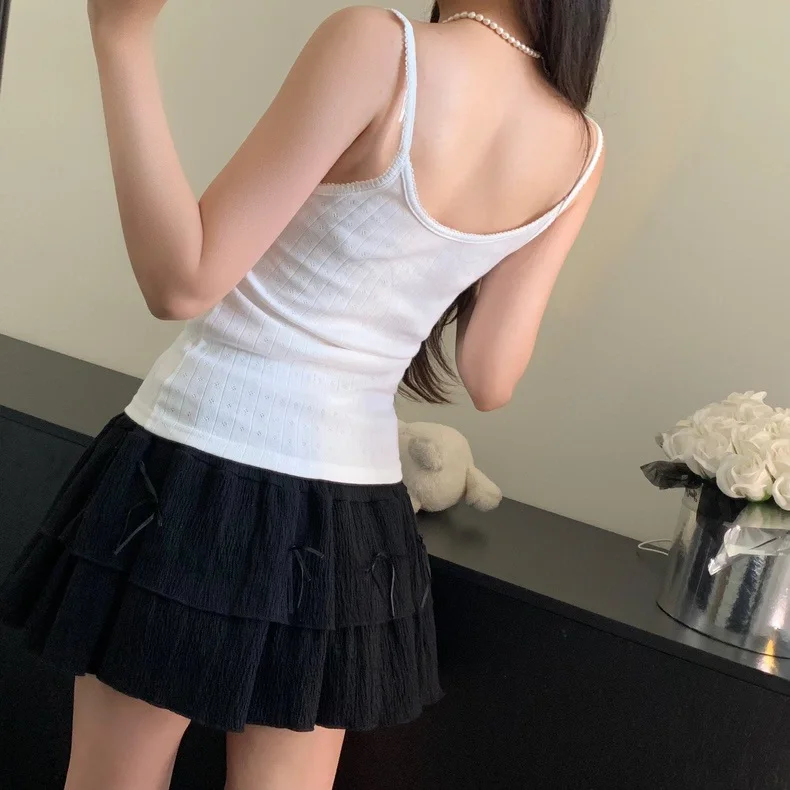 小心机蝴蝶结吊带