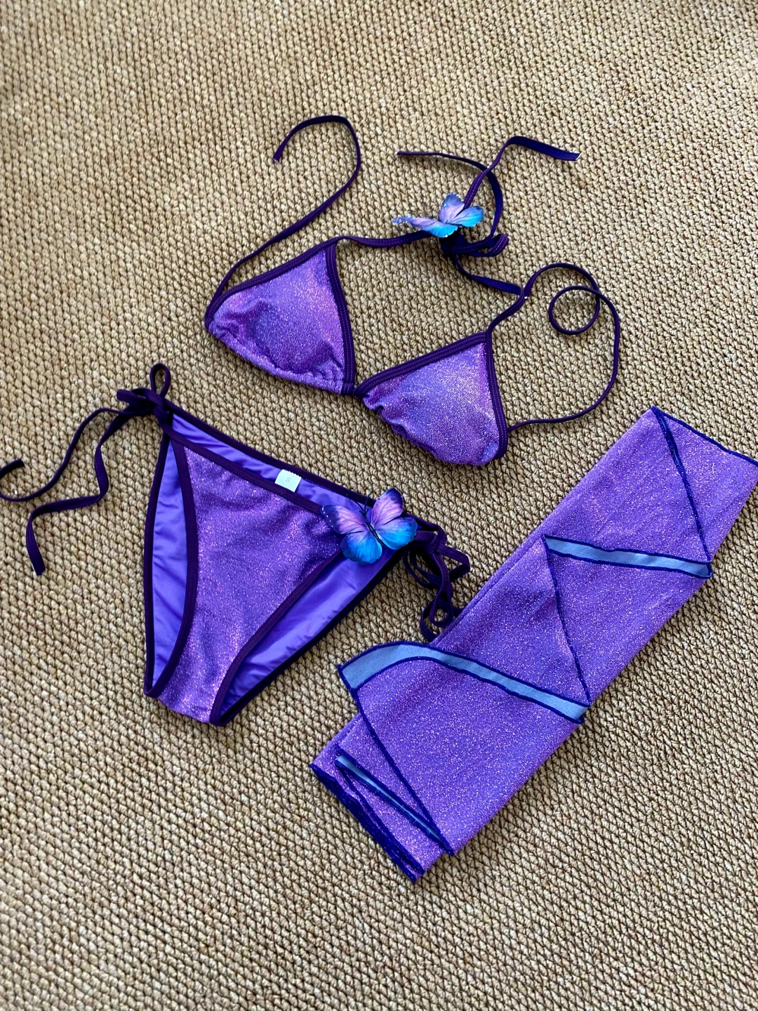 泳衣分享👙、紫色系、高级感满满！
