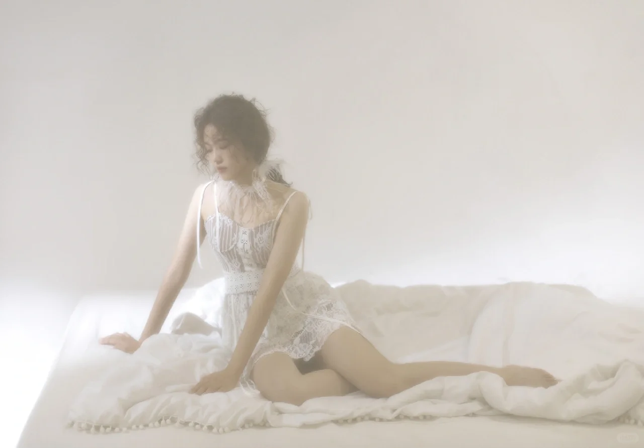 天使之翼少女写真🧚‍♂️|天使从天而降
