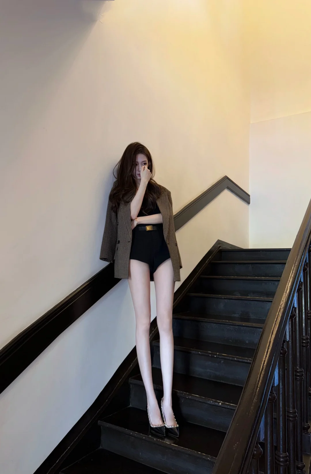 175 92 好腿 姐下辈子还用你