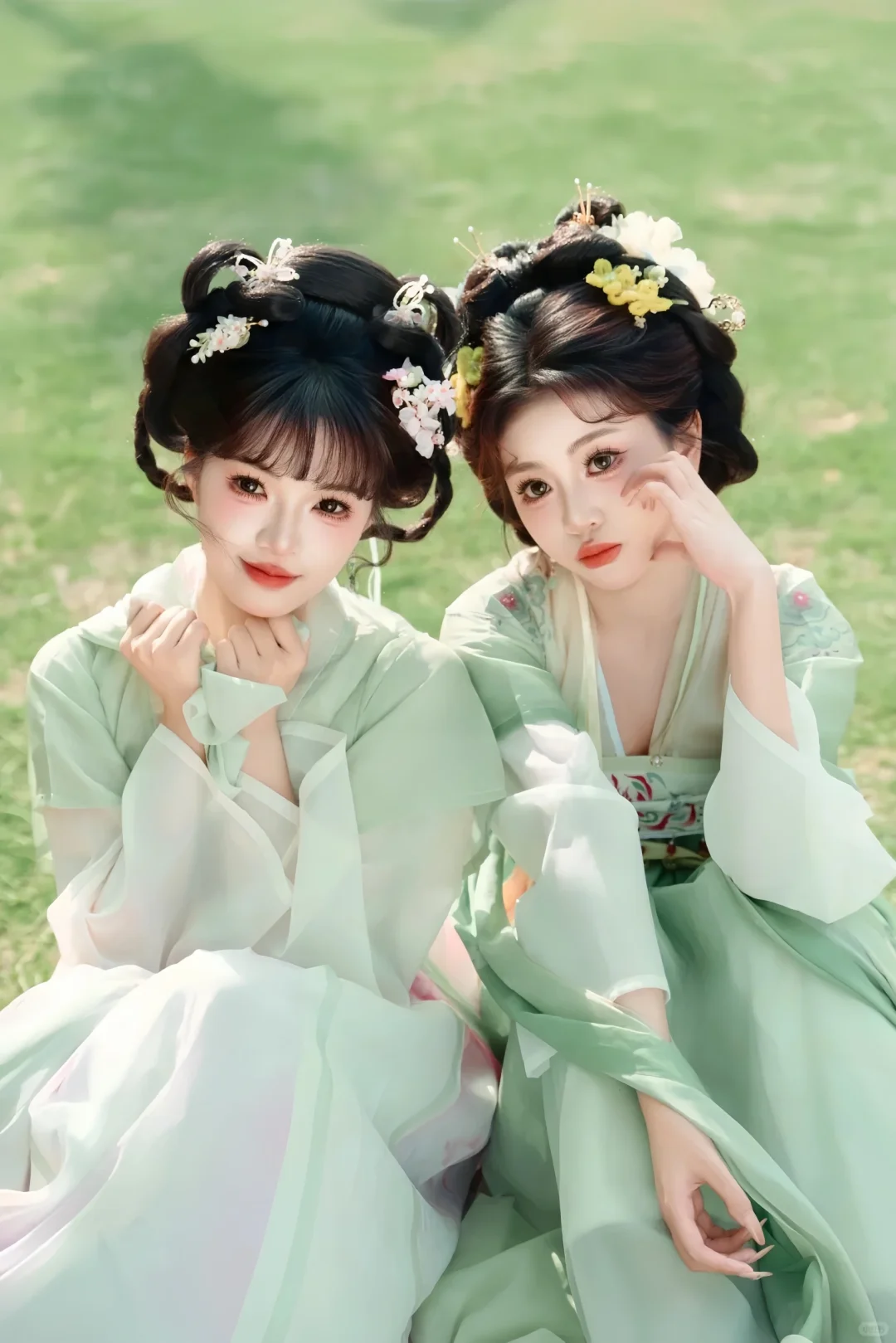 春日宴 | 和姐妹一起穿小唐风